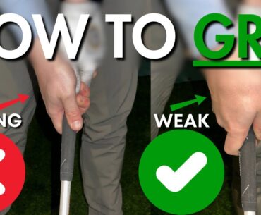 How to GRIP the GOLF CLUB and MATCH the RELEASE PATTERN