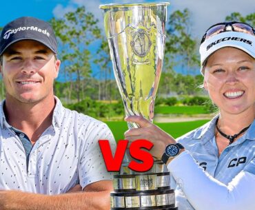 Brooke Henderson Vs Micah Morris | Stroke Play