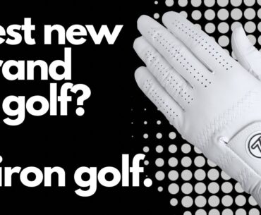 7 IRON GOLF // THE BEST NEW BRAND IN GOLF-- GOLF GLOVE REVIEW 2024