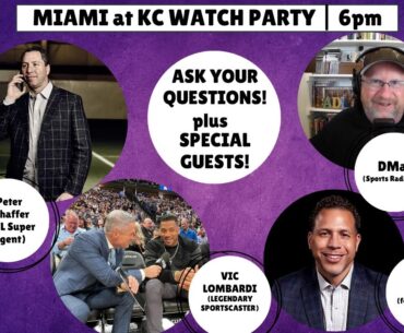 Vic Lombardi melts down. Ya gotta see it - WATCH PARTY:  Miami vs KC at 6pm