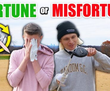 i forgot how to golf | Fortune or Misfortune Tee Flip Challenge