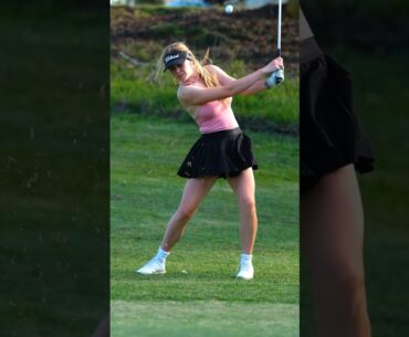 golfer almost messes up big time 😳