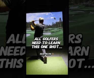 THE SHOT all golfers need. It’s the punch shot!! Master this & you’ll master golf. #golftips #golf
