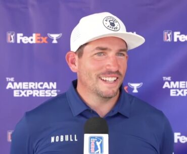 Scott Stallings Thursday Flash Interview 2024 The American Express