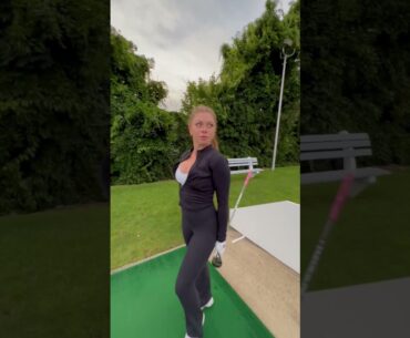 Can yours go farther? ⛳️ #caddieissues #golfgirl