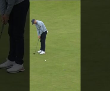 A nice birdie putt for Matthew Southgate at the 2023 #dunhilllinks