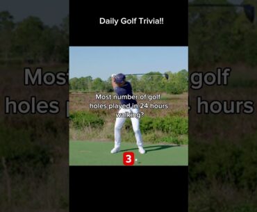 Daily Golf Trivia!! #teeparty #golf #goodgood #golfer #golfdigest