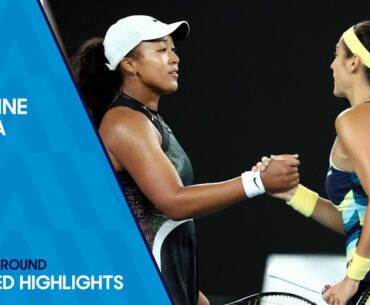 Caroline Garcia v Naomi Osaka Extended Highlights | Australian Open 2024 First Round