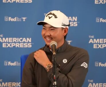 Min Woo Lee Wednesday Press Conference 2024 The American Express