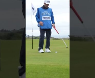 Some lovely CUT SPIN from Viktor Hovland 😵‍💫 #golf #shorts