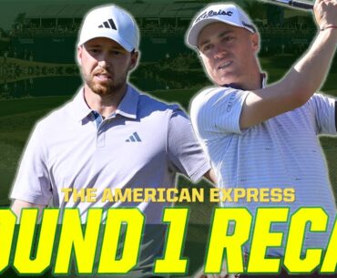 Xander Schauffele, Patrick Cantlay in Contention 2024 AMERICAN EXPRESS Round 1 | First Cut Podcast