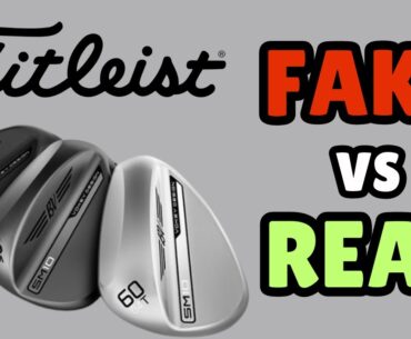 These new FAKE TITLEIST VOKEY WEDGES look AMAZING!