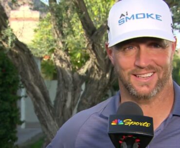 Alex Noren Thursday Flash Interview 2024 The American Express © PGA Tour
