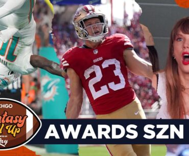 Fantasy Football Awards: Tyreek Hill, Christian McCaffrey...and Taylor Swift?!