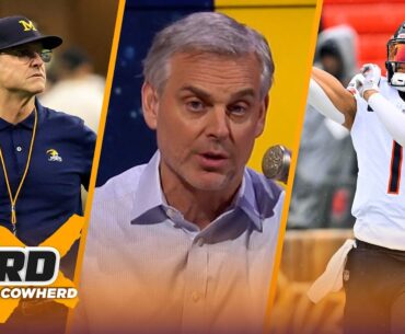Will Jim Harbaugh leave Michigan for Chargers or NFL, Justin Fields still not Bears guy? | THE HERD