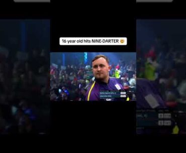 LUKE LITTLER IS INSANE 🔥 (@OfficialPDC)#shorts