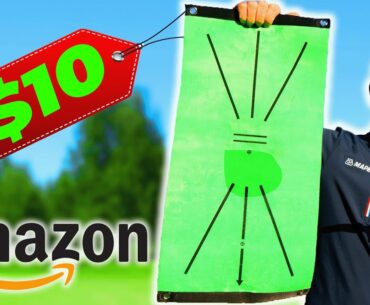 Testing Amazon's ULTRA-CHEAP Golf Training Aids Under $10!