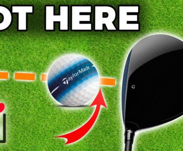 DO NOT Hit The Back Of The Ball With Driver - DO THIS Instead