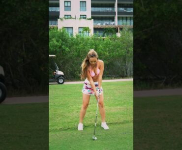 Claire He #golf #golfswing #shorts