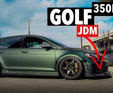 CE JAPONAIS S EST FAIT UNE GOLF JDM ET ELLE ARRACHE !!