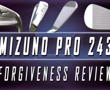 NEW Mizuno Pro 243 Irons Slow, Medium and Fast Speed Full Forgiveness Review
