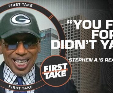 YOU FELL FOR IT, DIDN'T YA?! 😁 Stephen A. is loving the Cowboys' playoff loss 🤠 | First Take