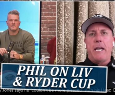 Phil Mickelson Talks To Pat McAfee About LIV & Ryder Cup