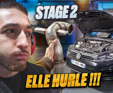 J’INSTALLE UN ECHAPPEMENT SUR MA 7R 😈 !! (Les voisins appellent la POLICE !!) 🥶👮