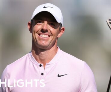 Rory McIlroy Round 3 Highlights | 2024 Hero Dubai Desert Classic