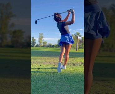 Kaira Ottenbreid #golf #golfswing #shorts
