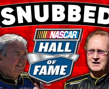 10 NASCAR Icons Snubbed by Hall Of Fame| HOF