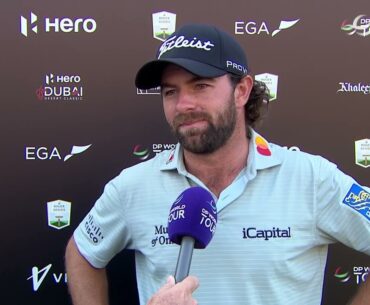 Cameron Young Saturday Flash Interview Day 3 2024 Hero Dubai Desert Classic