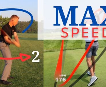 INCREASE SPEED IN YOUR GOLF SWING! 2 simple ways to dramatically increase club head speed!