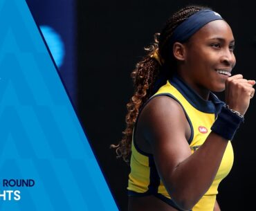 Alycia Parks v Coco Gauff Highlights | Australian Open 2024 Third Round