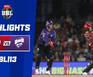 Melbourne Renegades v Hobart Hurricanes | BBL|13