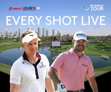 LIVE | Luke Donald and Brian Harman | 2024 Hero Dubai Desert Classic