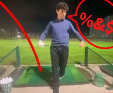 Sucking At Golf -- New Golfer Hating Life for 5 min