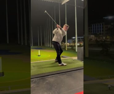 HE SENT THE BALL TO OUTER SPACE!!! #golf #youtubeshorts #shorts