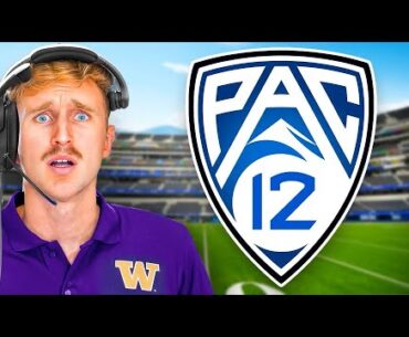 I Rebuilt an NFL Team Using Only PAC-12 Players!