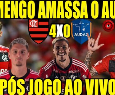 FLAMENGO X AUDAX RIO | CAMPEONATO CARIOCA | PÓS JOGO AO VIVO | FLAMENGO AMASSA AUDAX
