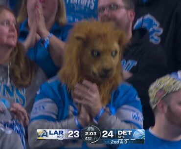 Lions Celebrate First Playoff Win in 32 Years!