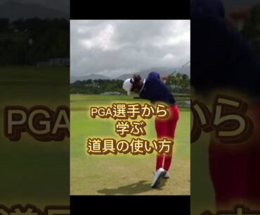 原理原則の観点から見るPGA選手。#ゴルフ #プロゴルファー #ゴルフレッスン #shorts