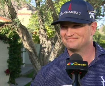 Zach Johnson Thursday Flash Interview 2024 The American Express © PGA Tour