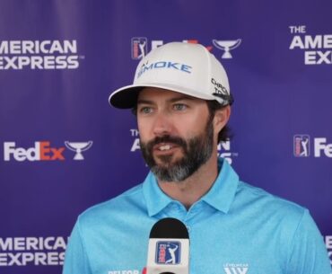 Adam Hadwin Sunday Flash Interview 2024 The American Express