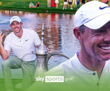 Rory McIlroy reacts to HISTORIC FOURTH Dubai Classic victory ⛳