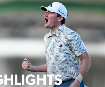 Highlights | Round 4 | The American Express | 2024