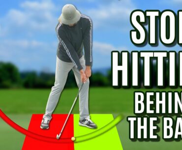 How To Stop Hitting Behind The Golf Ball (SIMPLE FIX!)