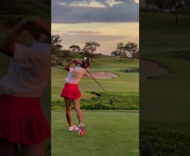 Alexandra Harju #golf #golfswing #shorts