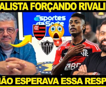 JORNALISTA FORÇANDO RIVALIDADE COM O FLAMENGO! "ELE SÓ NÃO ESPERAVA ESSA RESPOSTA DA MESA"