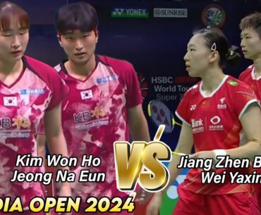 Kim Won Ho/Jeong Na Eun vs Jiang Zhen Bang/Wei Yaxin || SF India open 2024